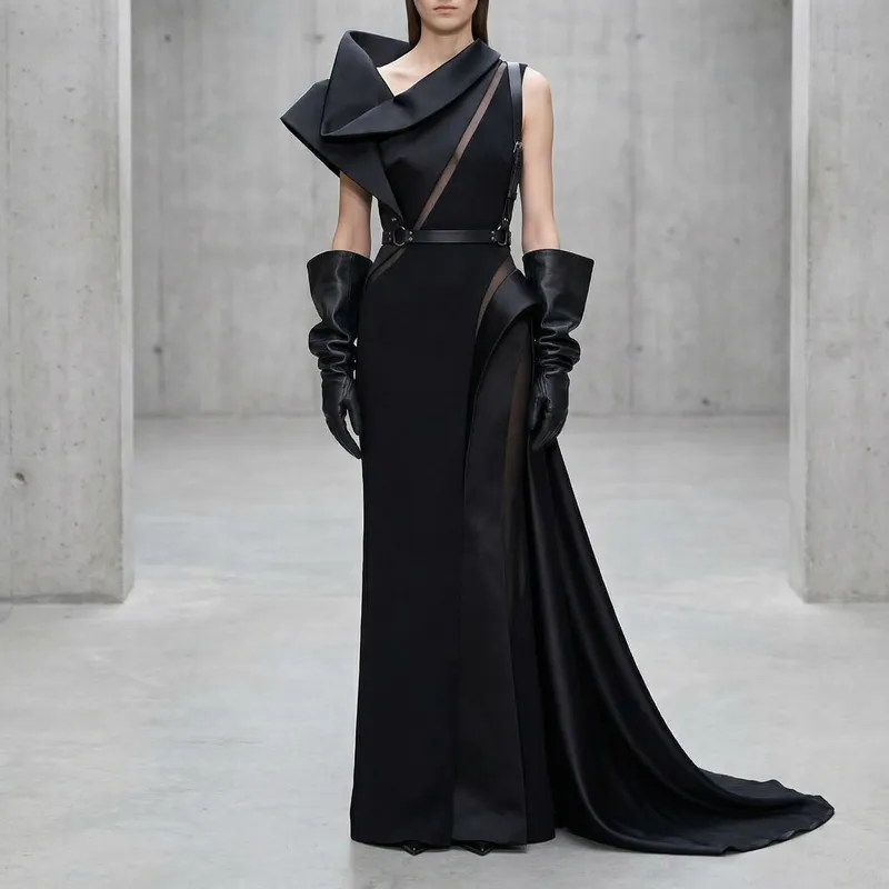 Black Dress Fashion Design: Timeless Elegance