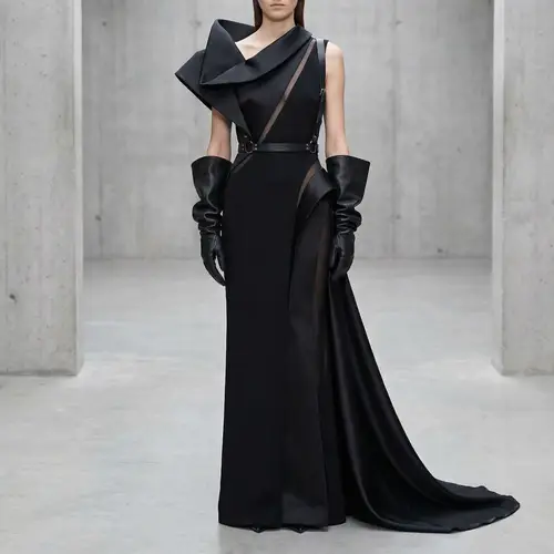 Stylish Black Dress: Elegant Fashion for Women