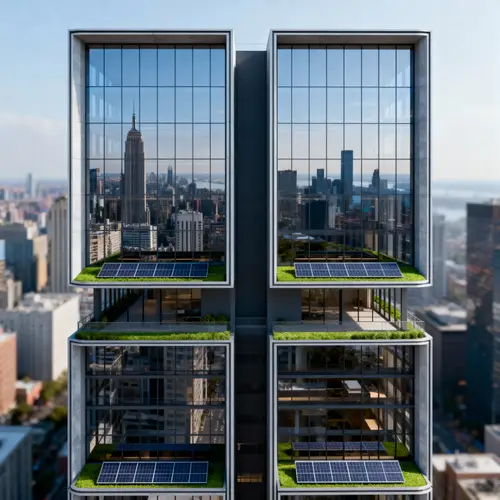 Modern Urban Building Architectural Rendering