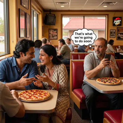 Heartfelt Conversations and Pizza Joy at Pizza Hut