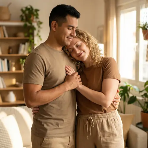 Intimate Embrace: Connection and Affection