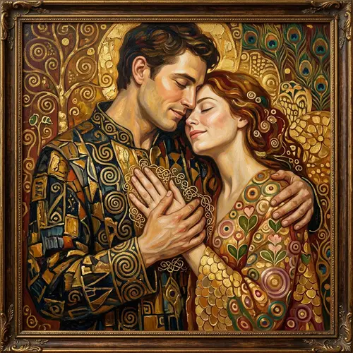 Tender Embrace: A Fine Art Love Portrait