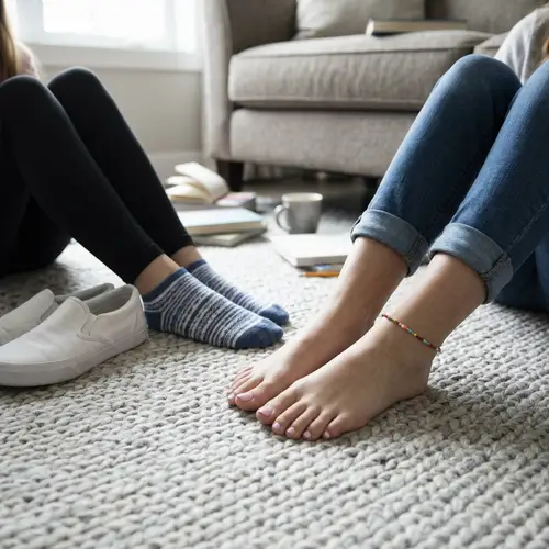 Girls' Feet Photography