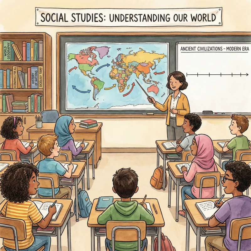 Interactive Social Studies Learning Environment