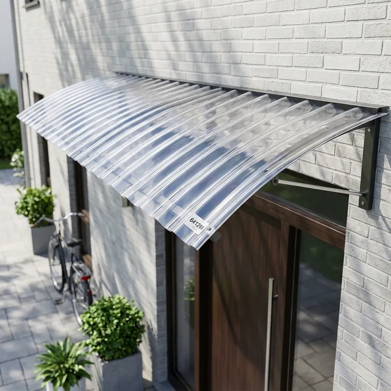 Corrugated Polycarbonate Canopy | Design Ideas & Installation Guide