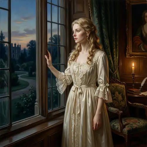 Elegant 18th Century Lady Portrait