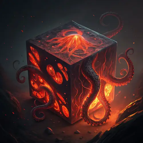 Magma Cube Profile Picture with Tentacles
