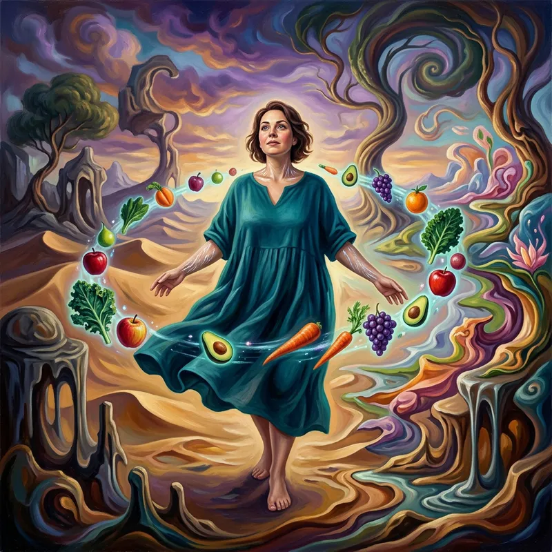 Expressive Surrealism: Explore Weight Loss Journey