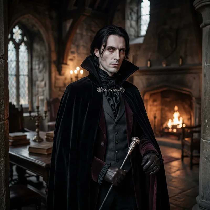 Dracula: Dark Gothic Vampire Character Dracula: Dark Gothic Vampire Character