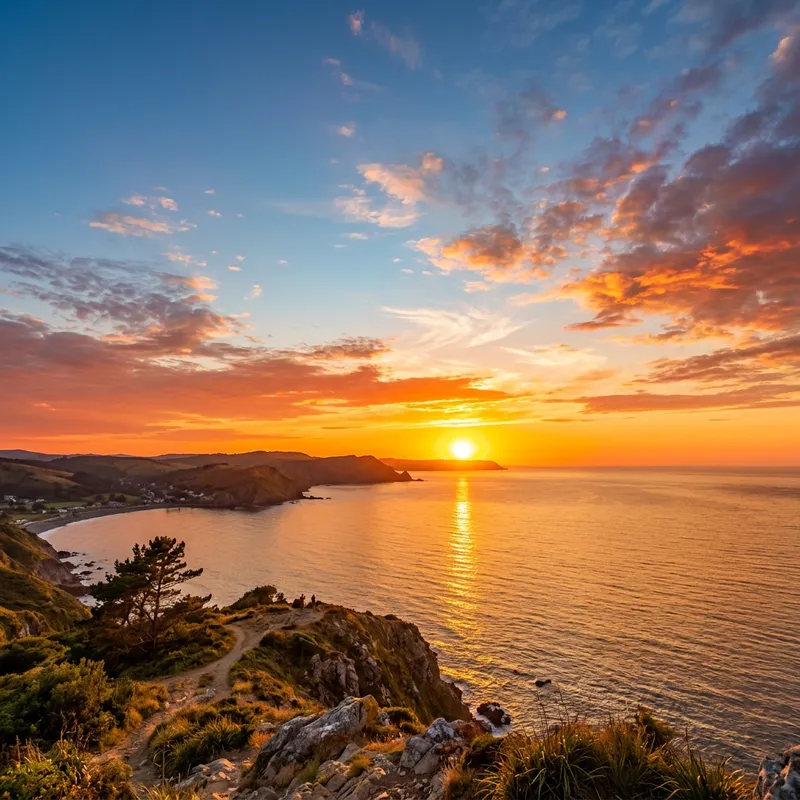 Beautiful Sunset - Mesmerizing Glow in the Sky