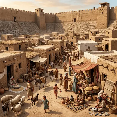 Ancient City of Jericho: Bronze Age Life Inside Mud Brick Walls
