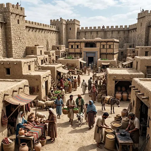 Ancient City of Jericho in the Bronze Age