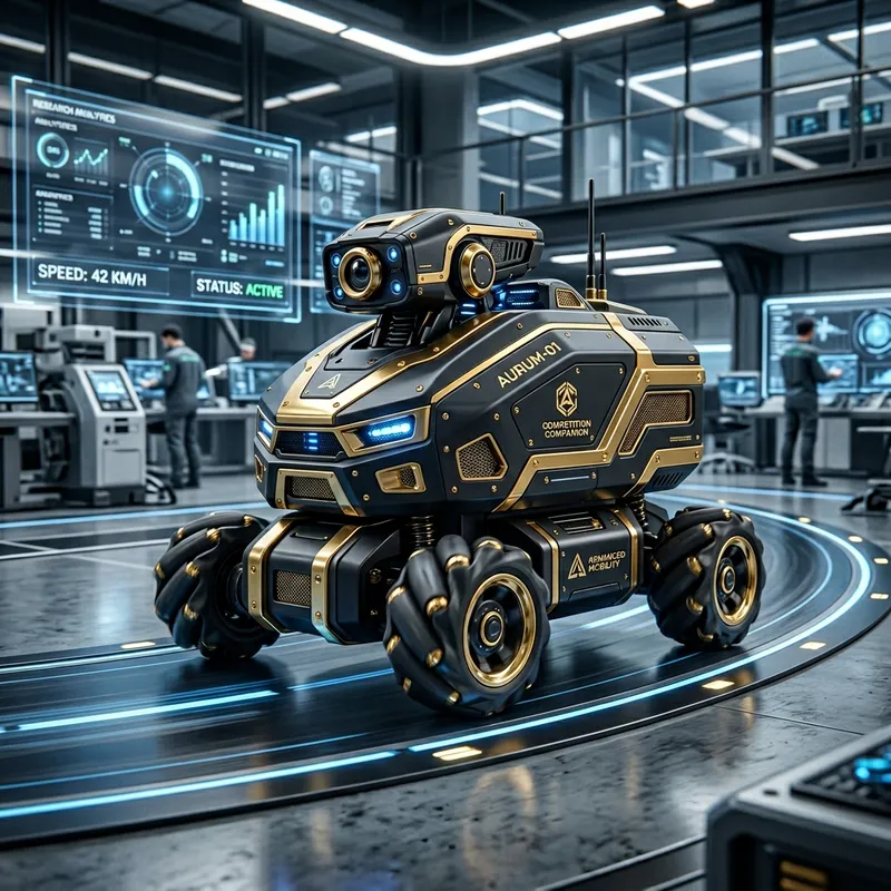 Competitive Companion Bot with Black and Gold Details