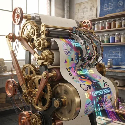 21st Century Print Production: Colorful Designs & Innovation