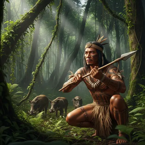 Pre-Hispanic Filipino Hunter: A Cultural Exploration