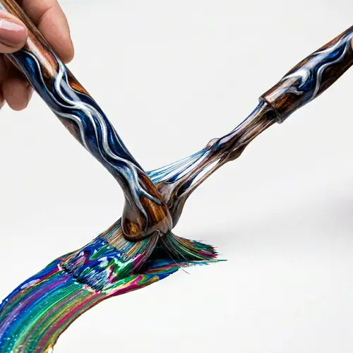 Unique Elongating Paintbrush Image