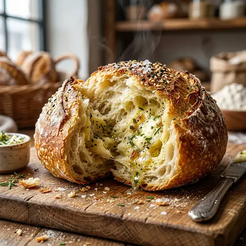 Fresh Butter Roll with Unique Additives