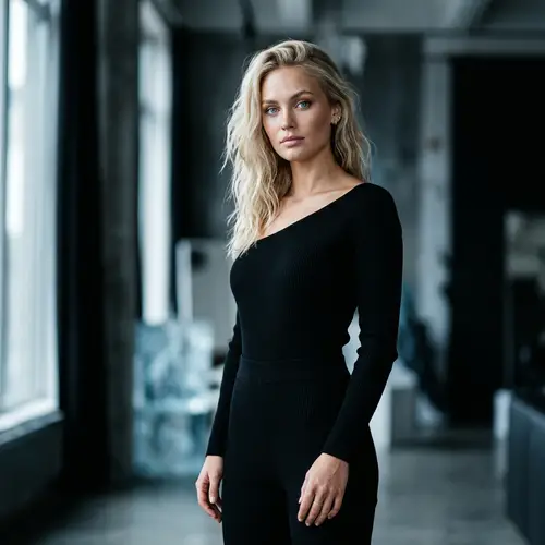 Striking Portrait of a Nordic Model in 8K HDR