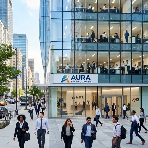 Modern Corporate Building in City | Diversity & Inclusivity Scene