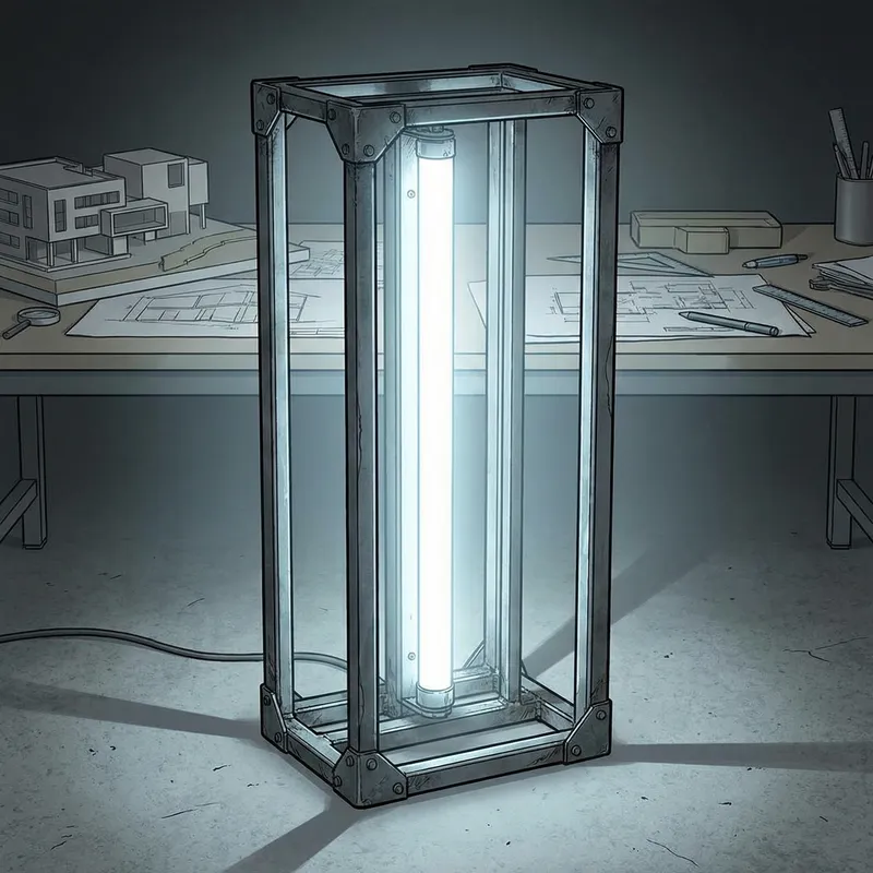 Modern Tube Light Stand for Exceptional Illumination