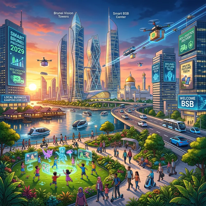 Brunei City: A Futuristic Vision in 5 Years Brunei City: A Futuristic Vision in 5 Years