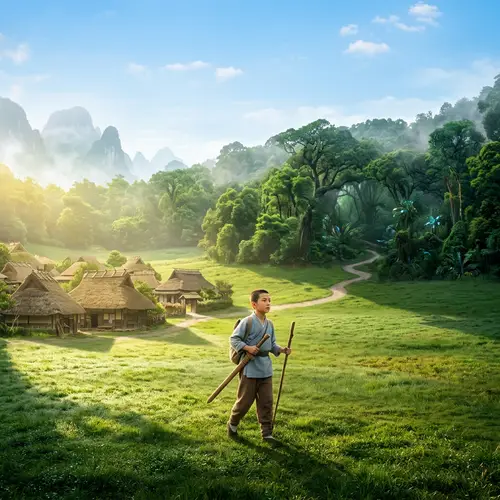 White Child Ming's Spiritual Cultivation Journey in Spirit Land