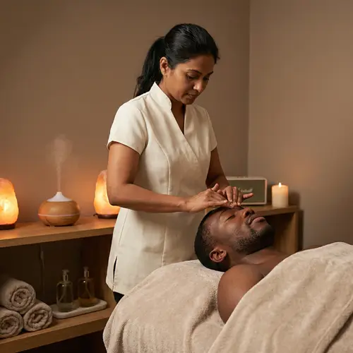 Tranquil Facial Massage by South Asian Masseuse for Ultimate Relaxation