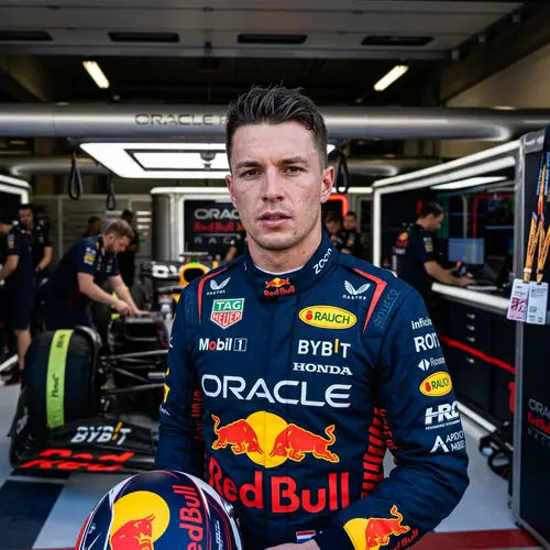 Ultra Realistic F1 Red Bull Driver Face Upload