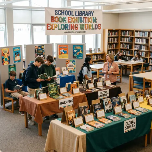 School Library Book Exhibition