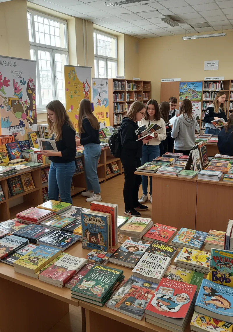 School Library Book Exhibition