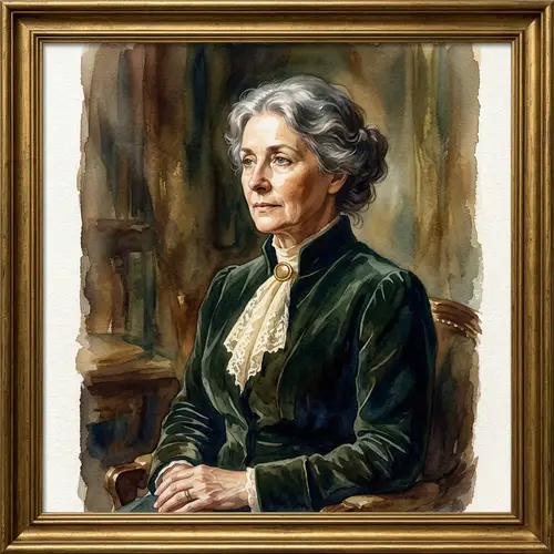 Academic Style Watercolor Portrait Redesign