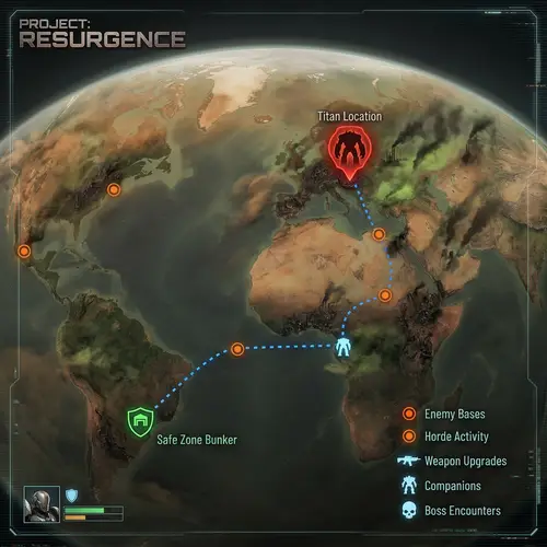 Robot Battles Titans in Contaminated Earth Game