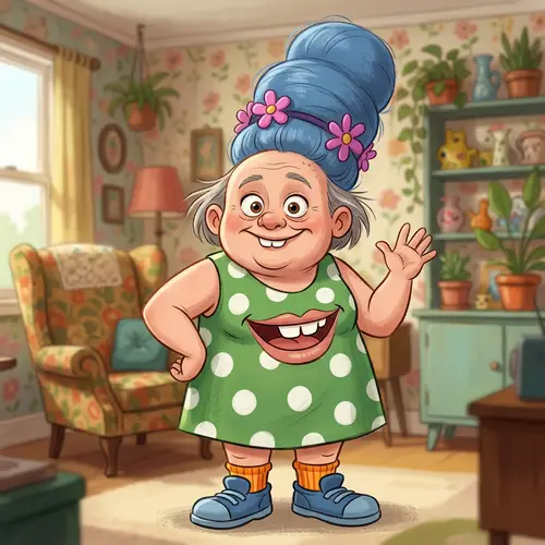 Homer Simpson’s head on marge Simpson’s body