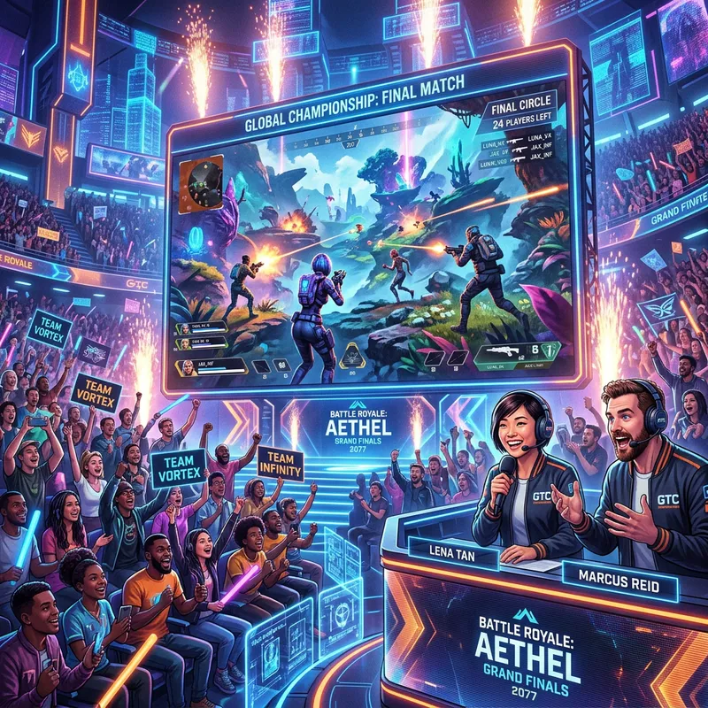 Virtual Gaming Tournament: Epic Battle Royale Showdown