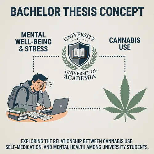 Bachelor Thesis: Cannabis Use, Self-Medication, and Mental Well-Being Among University Students