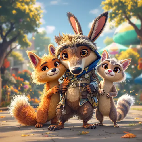 Transform Your Image into Zootopia Art Style