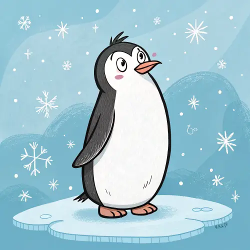 Unique Penguin Shaped Like a Penis