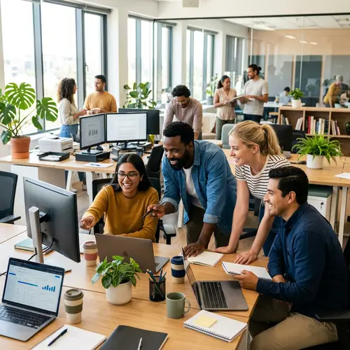 Collaborative Office Space for Effective Teamwork