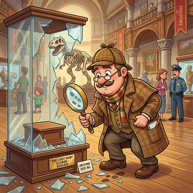 Detective Investigates Museum Case Breakdown Detective Investigates Museum Case Breakdown