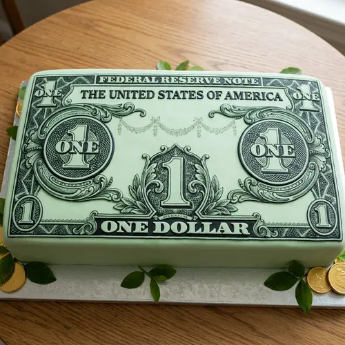 Unique US Dollar Bill Cake | Creative Confection Design