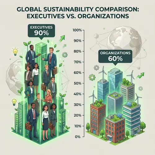 Executives vs Organizations: Sustainability Insights