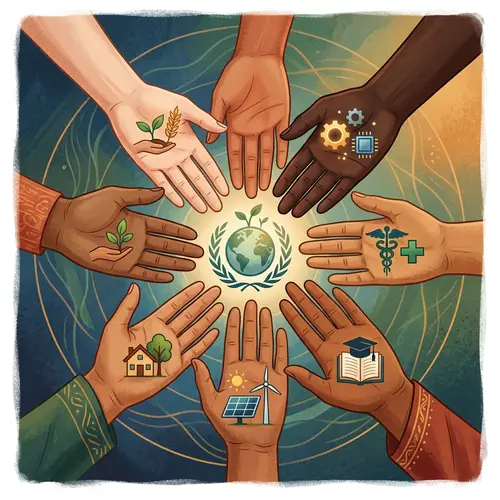 Global Unity: Collaboration & Teamwork for Sustainable Progress