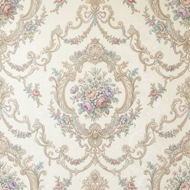 Fondo de Pantalla in Elegant Baroque Style | Pastel Colors
