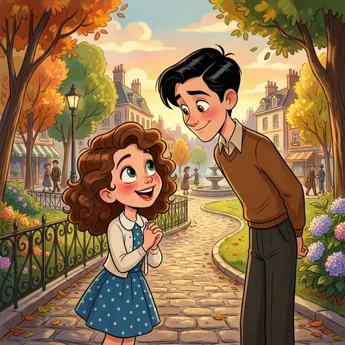 Pixar-Inspired Love Story: Boy Meets Girl