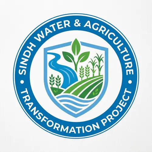Sindh Water & Agriculture Transformation Project Logo Design