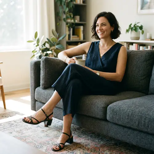 Stunning 40-Year-Old Women's Feet