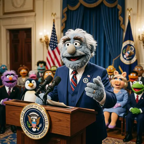 Create Your Own Muppet President
