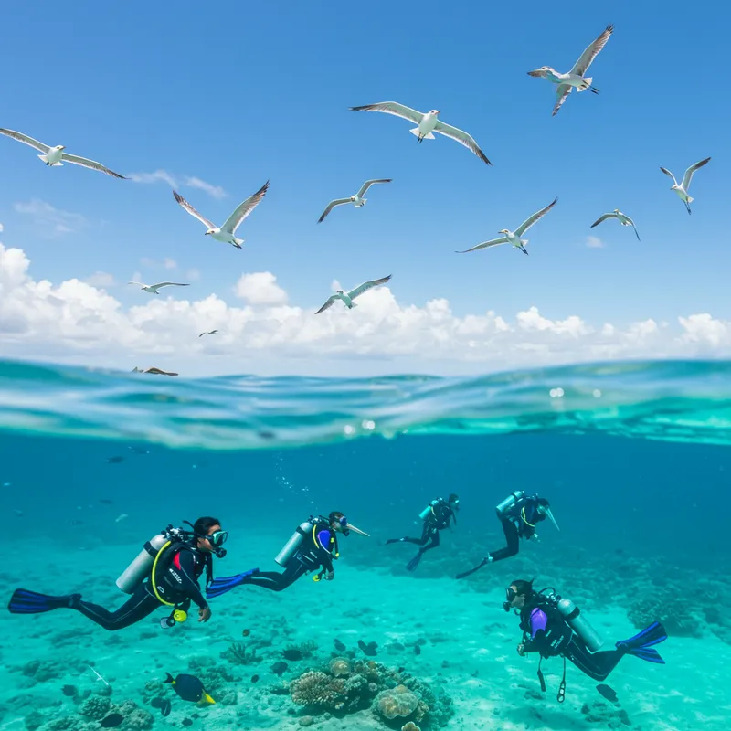 Birds and Scuba Diving Adventures