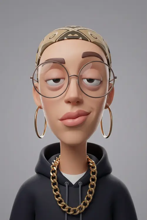 Stylized 3D Caricature Portraits - Bold & Unique Design