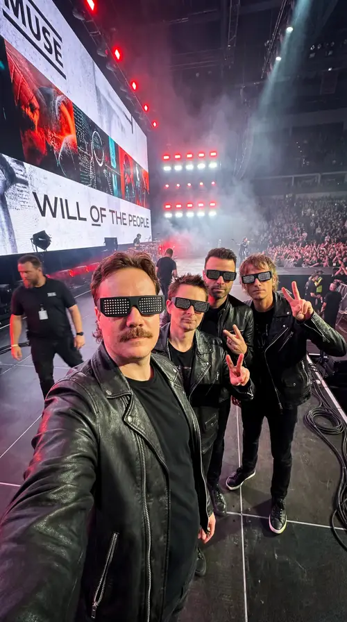Epic Muse Selfie from Will of the People Tour